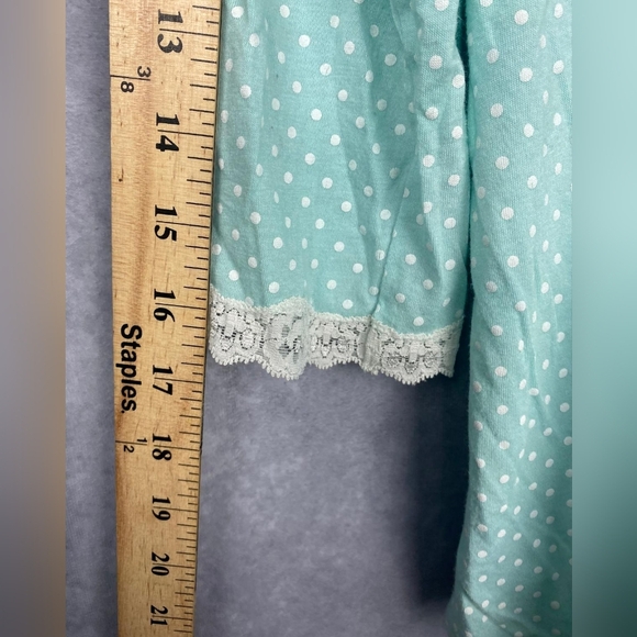 Garnet Hill Polka‎ Dot Modal Cotton Women Top Size M - Picture 7 of 7